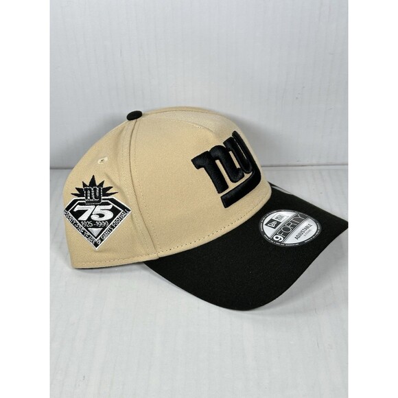 New Era 9FORTY New York Giants A-Frame Adjustable SnapBack Hat Cap 75 Years NWT - Picture 2 of 5